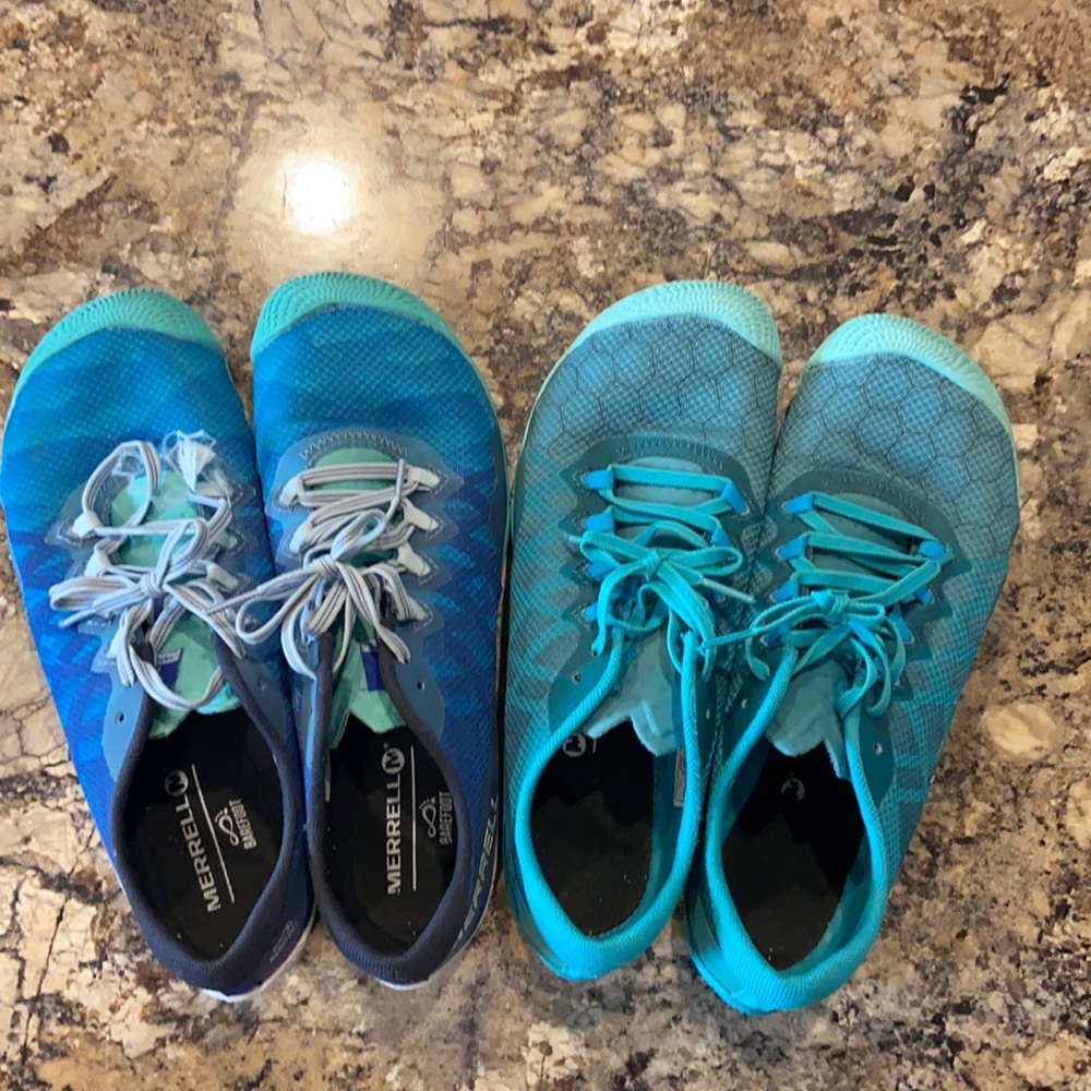 Women’s Merrell Barefoot shoes 10.5 (2 pairs!!)